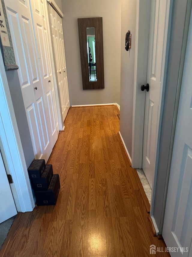 8 Bristol Dr, North Brunswick, NJ 08902 - corridor with wood finished floors