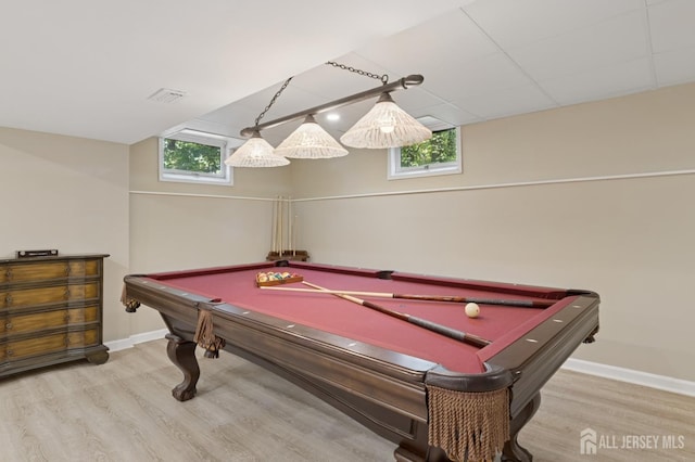 3 Cedar Ln, Milltown, NJ 08850 - recreation room featuring wood finished floors, healthy amount of natural light, and billiards