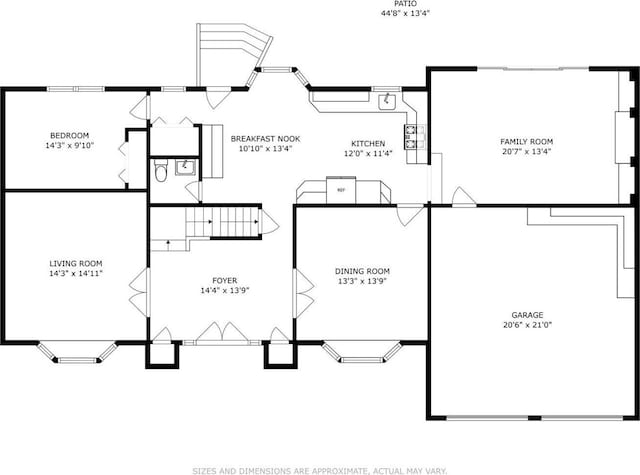 3 Cedar Ln, Milltown, NJ 08850 - view of room layout