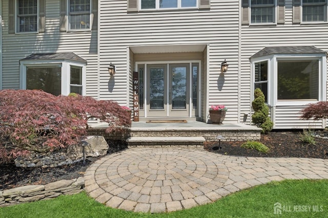 3 Cedar Ln, Milltown, NJ 08850 - doorway to property featuring french doors