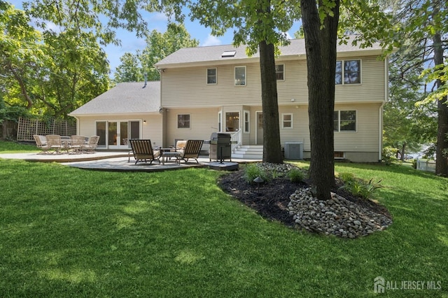 3 Cedar Ln, Milltown, NJ 08850 - rear view of house with a patio area