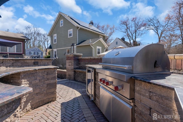 1135 Dorsey Pl, Plainfield, NJ 07062 - view of patio / terrace with a residential view