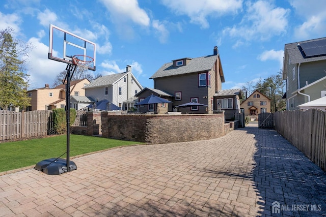 1135 Dorsey Pl, Plainfield, NJ 07062 - rear view of house featuring a residential view and a patio area