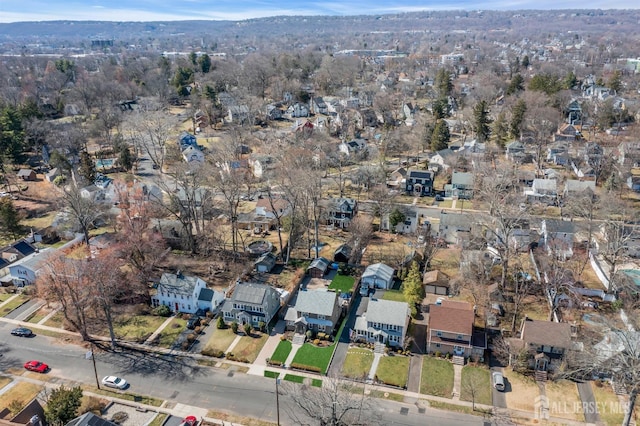 1135 Dorsey Pl, Plainfield, NJ 07062 - aerial overview of property's location featuring nearby suburban area
