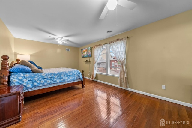 80 Sonora Ave, Iselin, NJ 08830 - bedroom featuring wood finished floors, baseboards, and ceiling fan