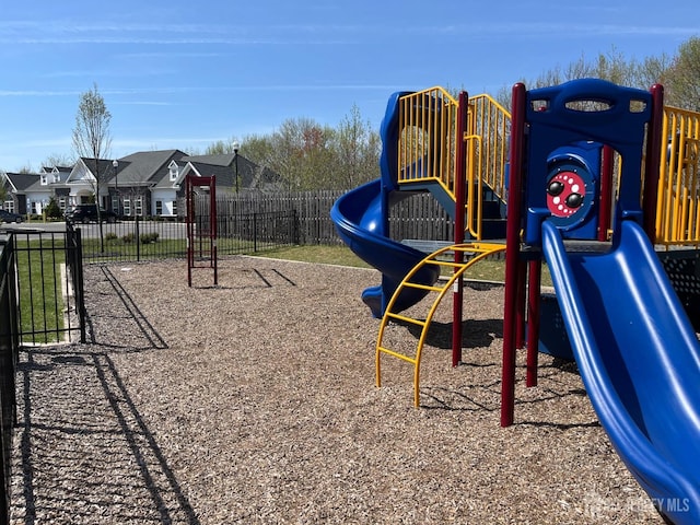 812 Stiller Ln, Monroe, NJ 08831 - community playground featuring a residential view