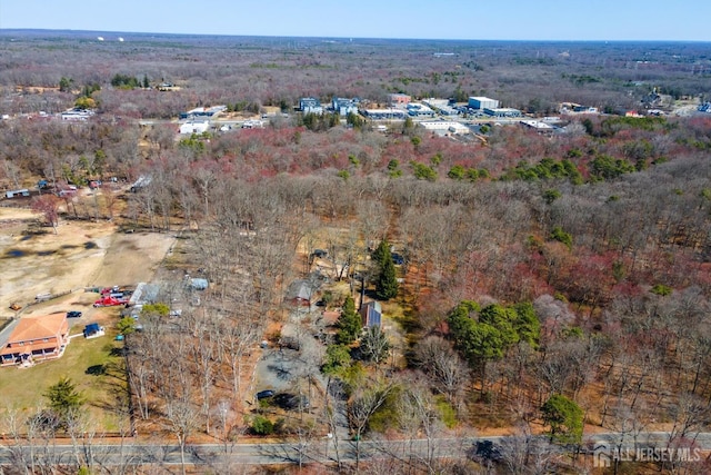 75 Brown Rd, Howell, NJ 07731 - aerial view of property and surrounding area featuring a forest