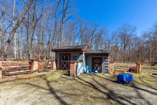 75 Brown Rd, Howell, NJ 07731 - view of shed featuring a gate