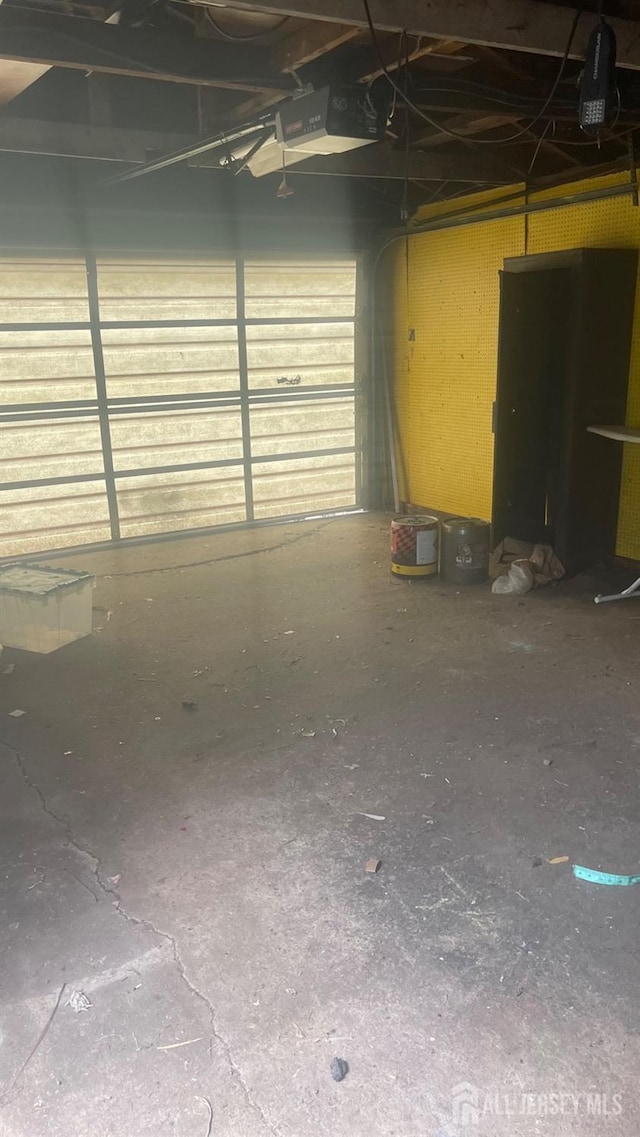 144 Inman Ave, Colonia, NJ 07067 - garage with a garage door opener