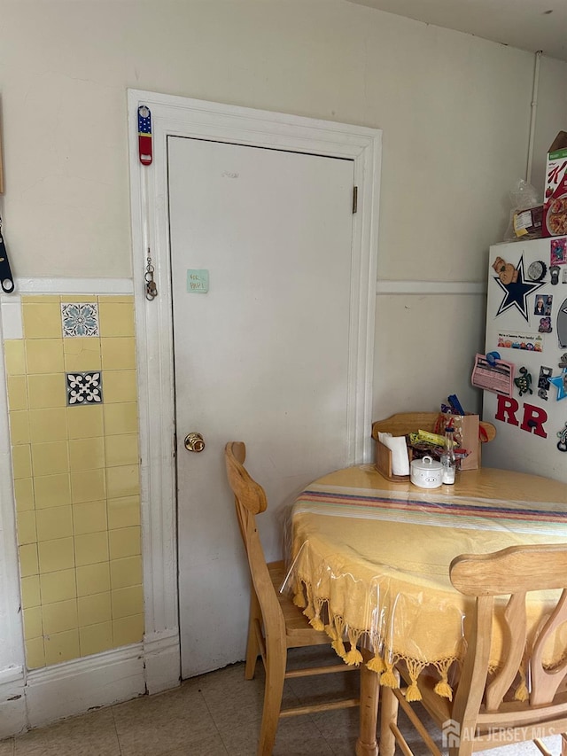 290 Redmond St, New Brunswick, NJ 08901 - view of tiled dining area