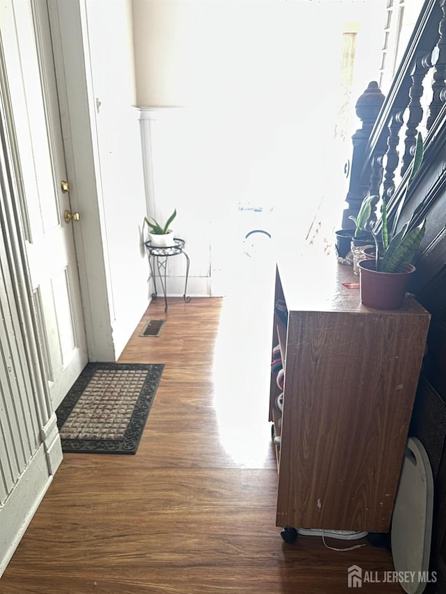290 Redmond St, New Brunswick, NJ 08901 - foyer with wood finished floors
