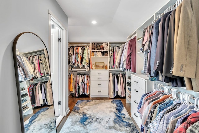 107 Sayre Dr, Plainsboro, NJ 08540 - walk in closet with wood finished floors
