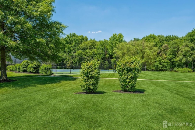 151 Wyndham Pl, Robbinsville, NJ 08691 - view of home's community with a tennis court