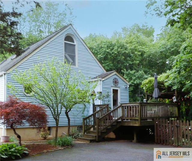 687 Spotswood-Englishtown Rd, Monroe, NJ 08831 - view of front of home with a deck