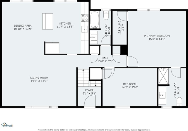34 Hershey Rd, East Brunswick, NJ 08816 - floor plan / room layout