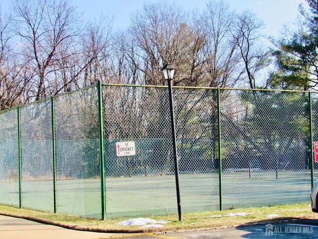 1029 Cricket Ln, Woodbridge Proper, NJ 07095 - view of tennis court