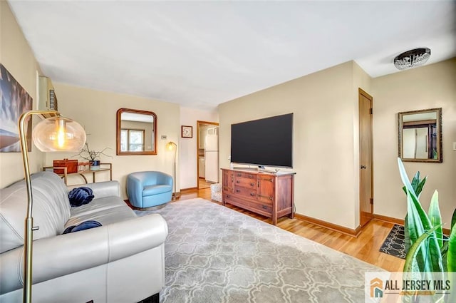 70 Lockwood Ave, Woodbridge Proper, NJ 07095 - living room with wood finished floors and baseboards