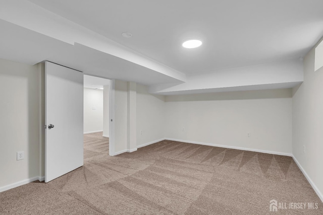18 Heritage Dr, Edison, NJ 08820 - finished basement featuring carpet and baseboards