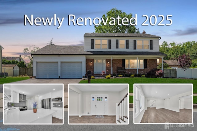 18 Heritage Dr, Edison, NJ 08820 - view of a document with a collage of images