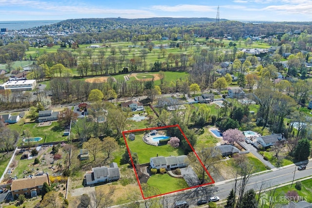 46 Hosford Ave, Leonardo, NJ 07737 - view of property location with property boundaries highlighted