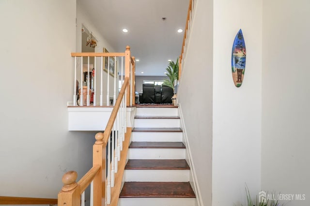 31 Capica Ct Unit 79, Old Bridge, NJ 08879 - stairs featuring recessed lighting