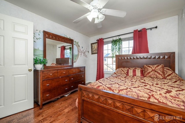 31 Capica Ct Unit 79, Old Bridge, NJ 08879 - bedroom featuring wood finished floors and a ceiling fan