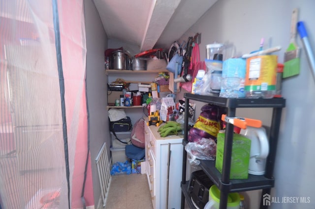 storage area featuring visible vents