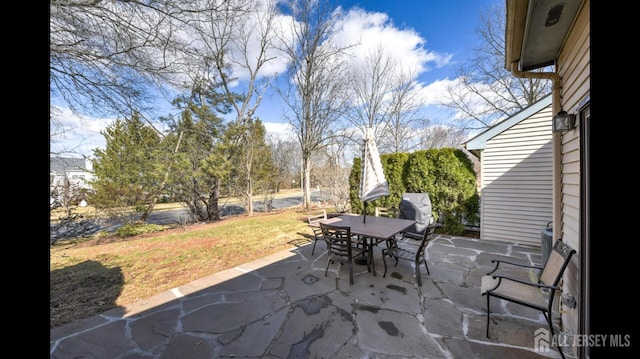 view of patio / terrace with outdoor dining area