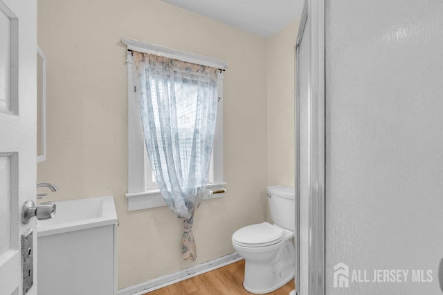 12 Dey St, Englishtown, NJ 07726 - bathroom featuring wood finished floors and vanity