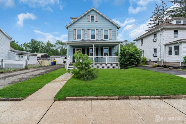 12 Dey St, Englishtown, NJ 07726 - view of front of house featuring covered porch and driveway