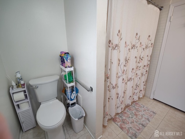 10-P Sussex Way, Monroe, NJ 08831 - bathroom featuring toilet and a shower with shower curtain