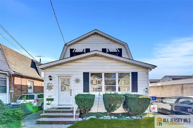 view of bungalow-style house