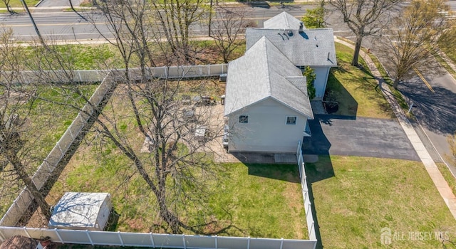 drone / aerial view