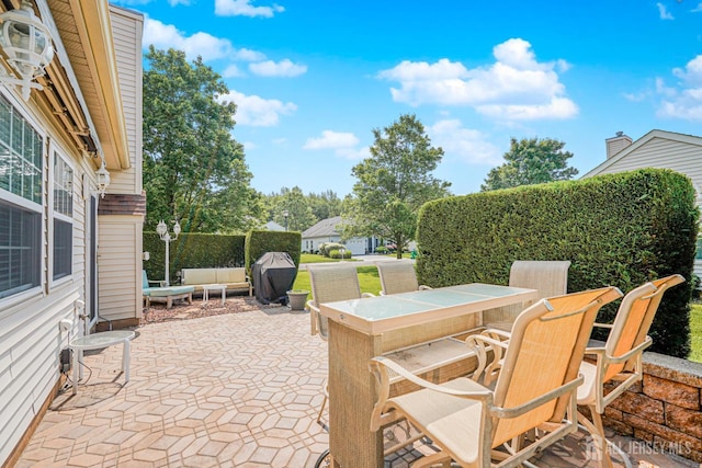 137 Murano Ave, Monroe, NJ 08831 - view of patio / terrace featuring area for grilling and outdoor dining area