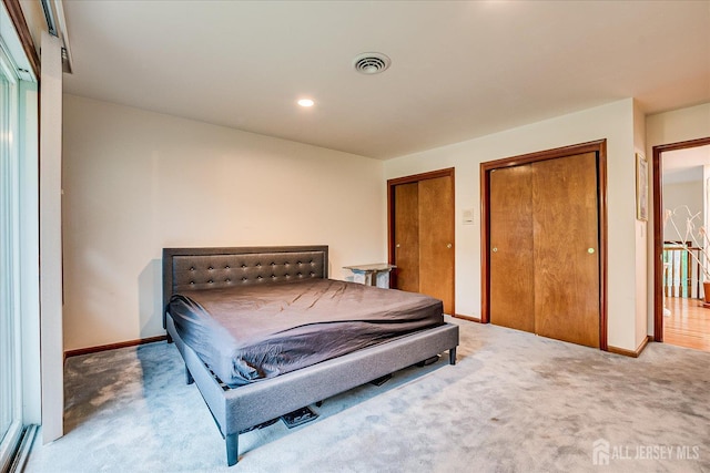 16 Benedek Rd, Princeton, NJ 08540 - bedroom with carpet floors, multiple closets, and baseboards