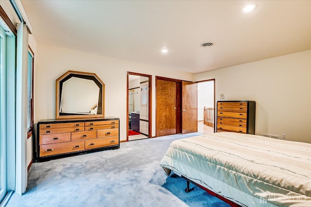 16 Benedek Rd, Princeton, NJ 08540 - carpeted bedroom with recessed lighting and ensuite bath