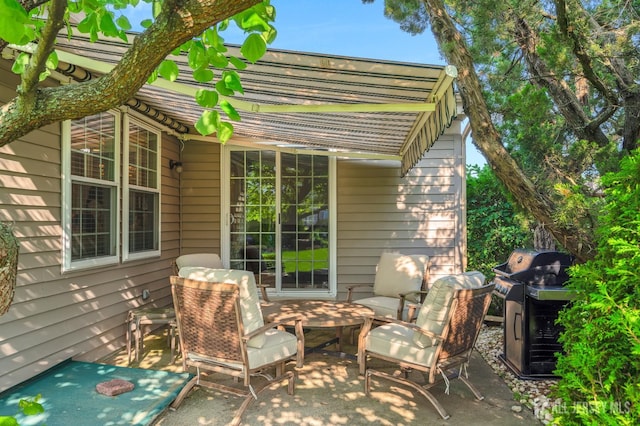3 William Harrison Dr Unit A, Monroe, NJ 08831 - view of patio / terrace featuring area for grilling
