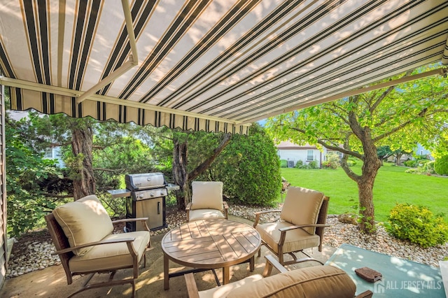 3 William Harrison Dr Unit A, Monroe, NJ 08831 - view of patio / terrace with area for grilling