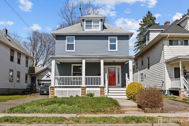 31 Riva Ave, Milltown, NJ 08850 - traditional style home featuring covered porch and roof with shingles