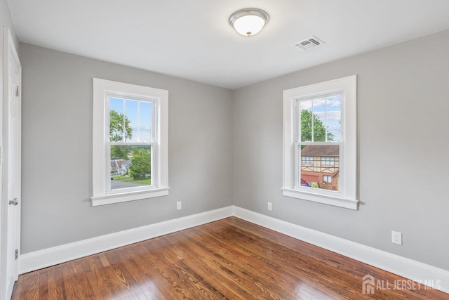118 Hillside Ave, Woodbridge Proper, NJ 07095 - unfurnished room featuring baseboards and wood finished floors