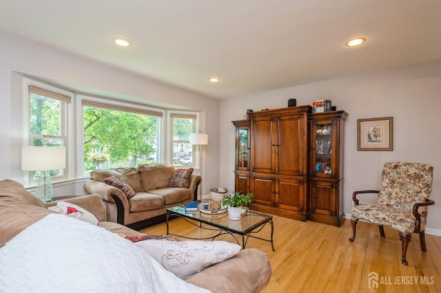 34 Bartman Rd, East Brunswick, NJ 08816 - living area with light wood finished floors and recessed lighting