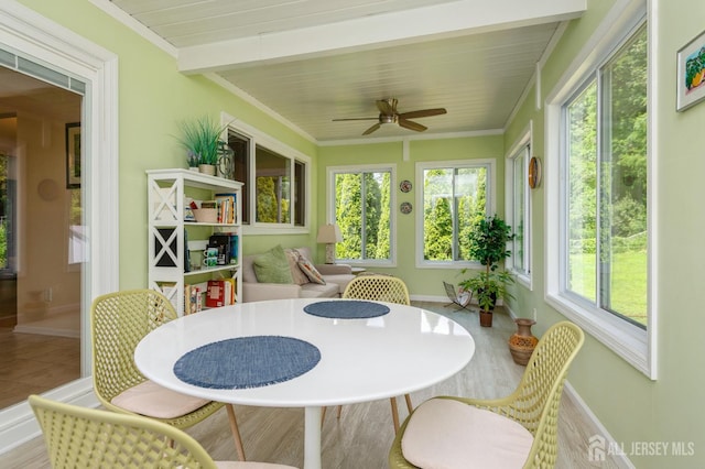 34 Bartman Rd, East Brunswick, NJ 08816 - sunroom featuring baseboards