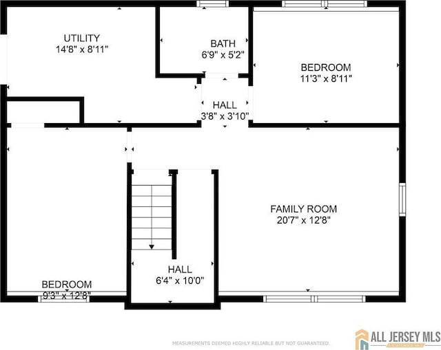 20 Kennedy St, Iselin, NJ 08830 - view of property floor plan