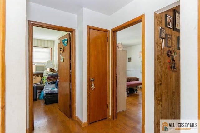 5 Berkley Blvd, Iselin, NJ 08830 - corridor with light wood finished floors