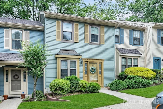 223 Perth Hill Ct, Matawan, NJ 07747 - townhome / multi-family property with a standing seam roof