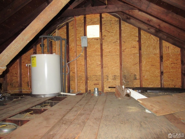 68 Macarthur Ave, Sayreville, NJ 08872 - attic featuring gas water heater