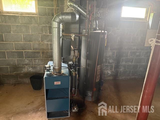 397 Lake Ave, Colonia, NJ 07067 - utility room featuring water heater