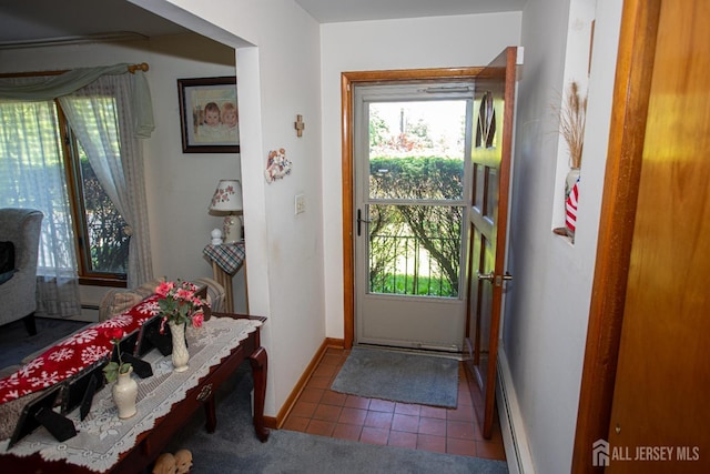 282 Bridgepoint Rd, Montgomery, NJ 08502 - tiled foyer with healthy amount of natural light