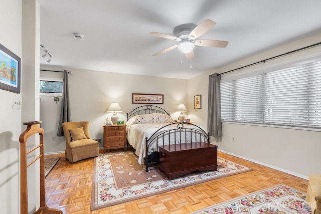 13 Quincy Rd, East Brunswick, NJ 08816 - bedroom featuring multiple windows and a ceiling fan