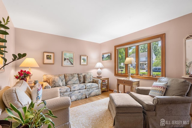 13 Quincy Rd, East Brunswick, NJ 08816 - living area with wood finished floors and baseboards